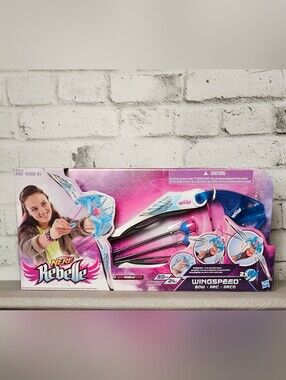 Nerf Rebelle Wingspeed Bow Blaster NIB Archery Toy Set